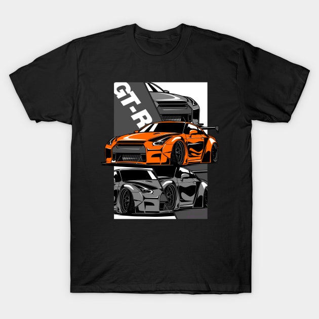 GT - R 35 T-Shirt by aredie19